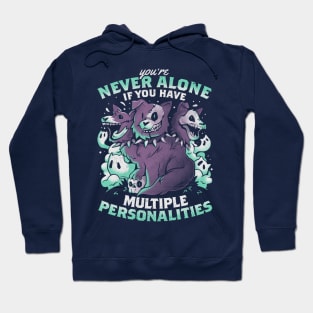 Multiple Personalities - Funny Evil Hell Dog Gift Hoodie